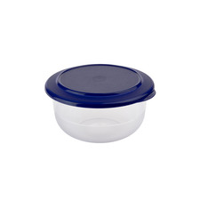 Tupperware Tafelperle Schüssel 450 ml Blau Salatschüssel Rührschüssel