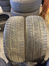 225 55 R18 102V Pirelli Winter Tread 5mm X2 No Repairs Matching Pair X2