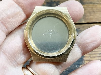 Vintage Seiko Time Corp. Gold Plate Watch Case 7800-6009 NOS