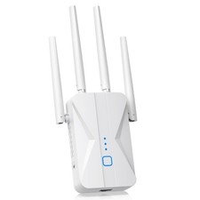 WiFi Extender Signal Booster, 2026 WiFi Extender AC1200Mbps Dual Band 5.8GHz/...