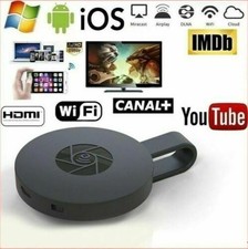 Miracast Lettore Multimediale Chrome Netcast Full HD Compatibile Streamer WiFi