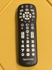 Cable TV UR3-SR3M Big Button Universal Remote Control Black Spectrum