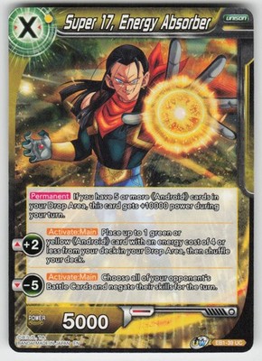 Super 17, Energy Absorber EB1-39 Uncommon  Battle Evolution Booster