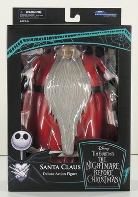 Santa Claus Nightmare before Christmas Deluxe Action figure DST 2024 SEALED