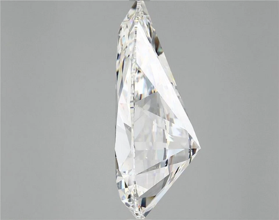 Pear Certified 0.5ct CVD Diamond F Color SI2 Lot Customized Jewelry Color Stone - Image 4 of 4