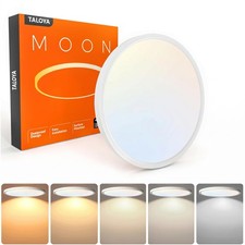 12 Inch Flush Mount Ceiling Light, 20W 5CCT Selectable,3000K-6500K