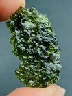 22Ct Moldavite Genuine Raw Moldavite Crystal from Czech Republic PIC certificate — photo 4