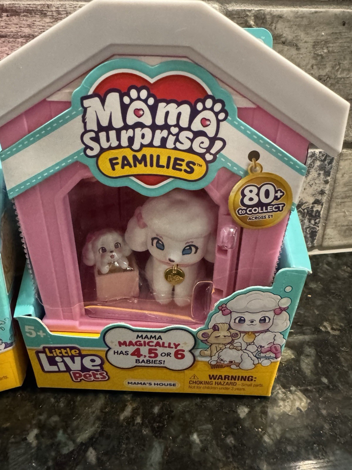 Little Live Pets MAMA SURPRISE Families HUSKY & POODLE Set Of 2 House NEW 2025