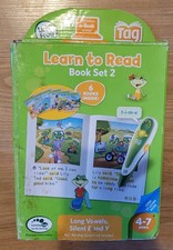 LeapFrog Tag Learn to Read Book Set 2 Long Vowels 4-7 Years