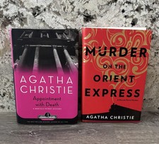 Agatha Christie Murder on the Orient Express and Appointment With Death Books