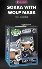 FUNKO POP AVATAR LEGENDS S2 SOKKA WITH WOLF MASK 403 PRESALE