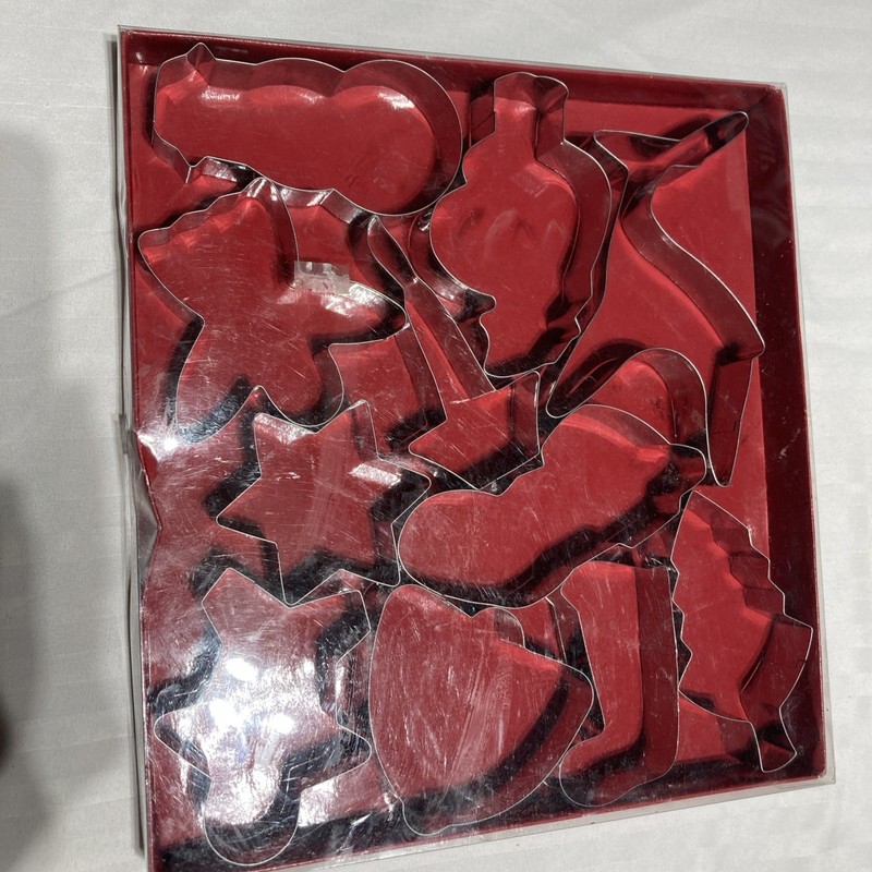 christmas cookie cutter set stainless