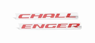 CHALLENGER Grille Badge Overlay Decal for 2015 - 2023 Dodge