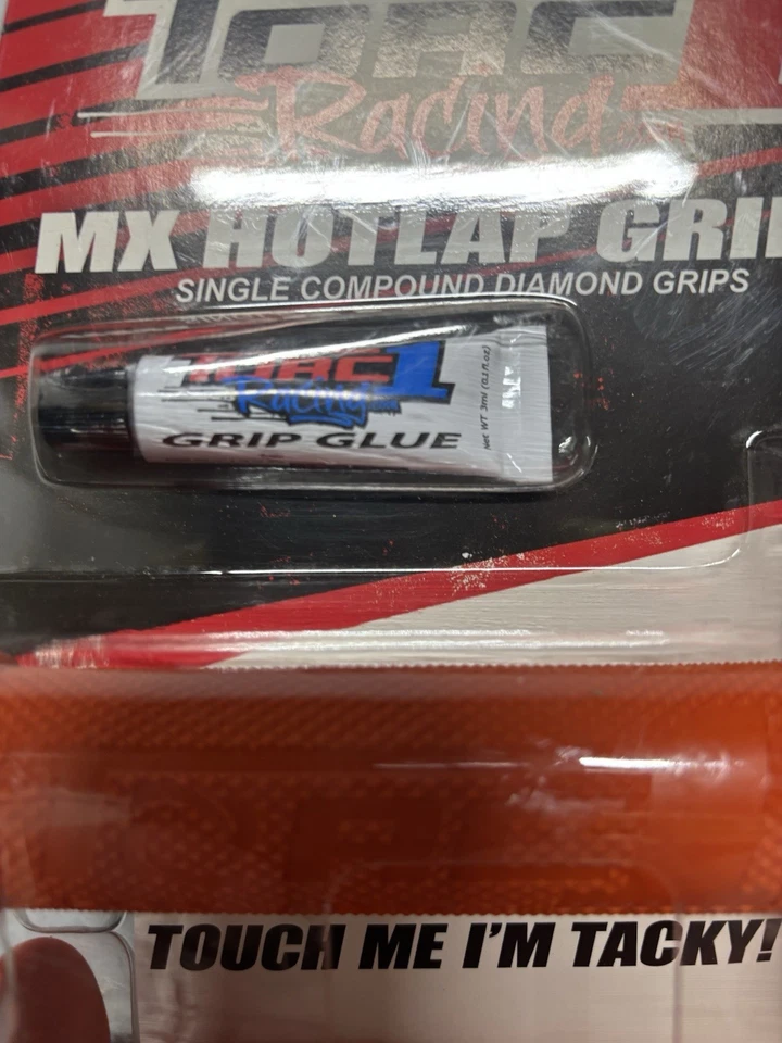 Torc 1 MX HotLap Orange Diamond MX Grips - Image 4 of 4