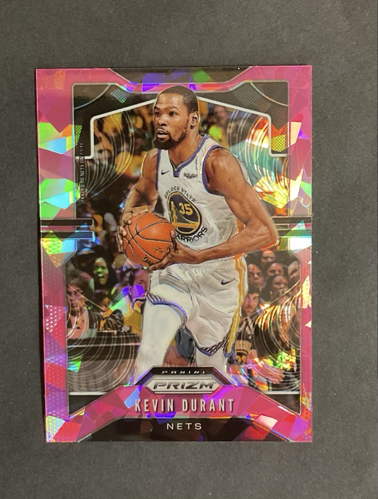 2019-20 Panini Prizm - Kevin Durant #210 Pink Ice Prizm