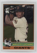 2025 Topps Heritage Chrome Marco Luciano #23 1i5e