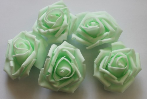 6-25 Schaumrosen 2-8cm Moosgummirosen Foamrosen rose flowers  Rosen Rosenköpfe - Afbeelding 22 van 42