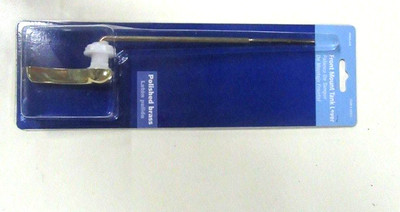 Keeney Plumb Pak Universal Front Mount Toilet Tank Lever - Polished Brass 24375