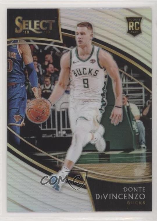 2018-19 Panini Select Courtside Silver Prizm Donte DiVincenzo #261 7rd