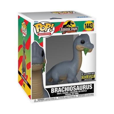 Funko POP Movies Jurassic Park Brachiosaurus 1443 Entertainment Earth VAULTED 3