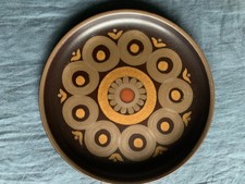 Denby Pottery Arabesque 10" 26cm Dinner Plates X2 Vintage VGC