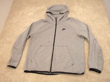 Nike Sportswear Tech Fleece Full Zip Hoodie Heather Gray Mens Large 928483-063