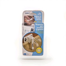 Safety 1st Ultra Secure Cabinet And Drawer Latches 4 Pack 48303