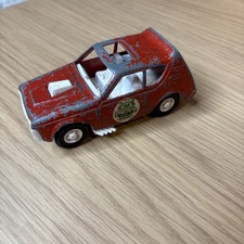 Vintage AMC Gremlin Tootsie Toy Car USA Red Die-Cast Tootsietoy