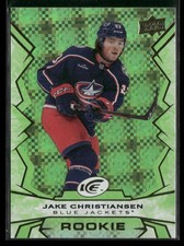 2022-23 Upper Deck Ice - Rookies Jake Christiansen #138 Green (RC)