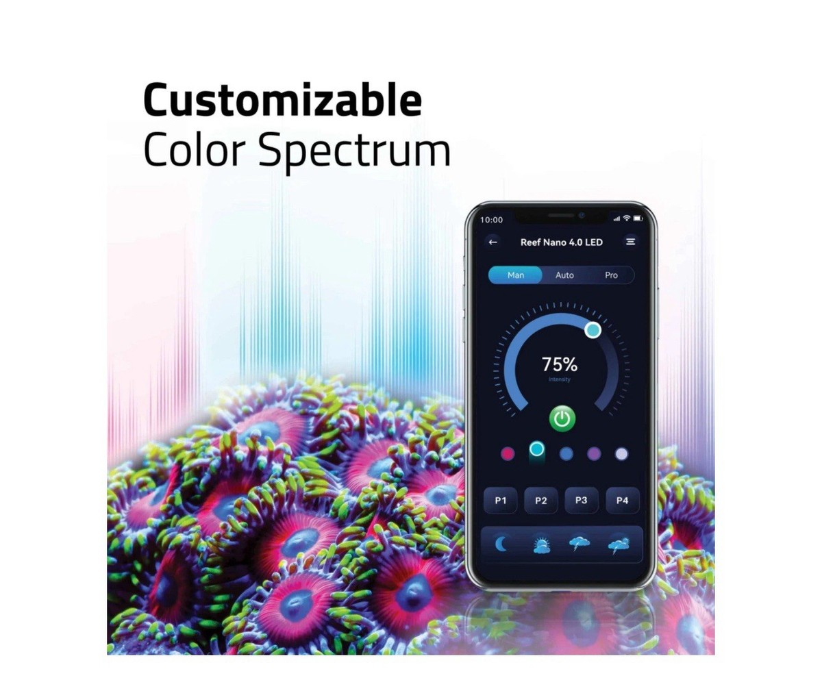 Fluval Reef 4.0 LED Nano Bluetooth Light, 25W #16879 | eBay