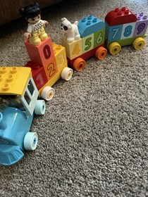 LEGO Duplo  My First Number Train Building Set With Number Blocks