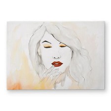 Begin Home Decor CODM1724H2MMF0 17 x 24 in. Portrait in Watercolor - Woman Or...