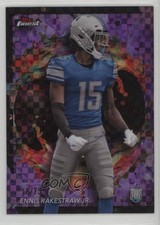 2024 Finest Rare Purple Checkerboard Refractor 18/75 Ennis Rakestraw Jr 1j1g