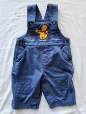 Vintage Disney Winnie The Pooh Baby Overalls 3-6 Months Embroidered One Bee