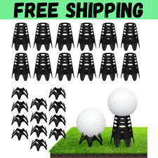 Golf Simulator tees, 22Pcs Plastic Golf Mat Tees for Home Outdoor or Indoor Golf