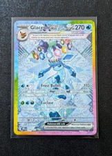 2025 Pokemon Prismatic Evolutions Glaceon EX SIR #150/131 NM