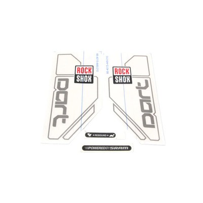 Rock Shox Aufklebersatz Dart weiss 11.4015.477.010 #200