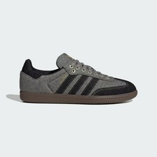 adidas Originals SAMBA OG KJ8859 Grey / Core Black / Gum Men's Women's Shoes