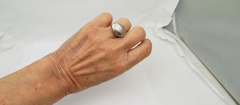 Jeanine payer ゴールドリング Jeanine Payer Sterling Signet Style Coleridge Quote Ring Free Ship