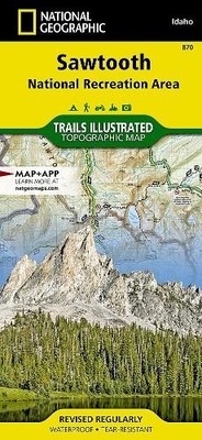 Sawtooth National Recreation Area Map - 9781566958431