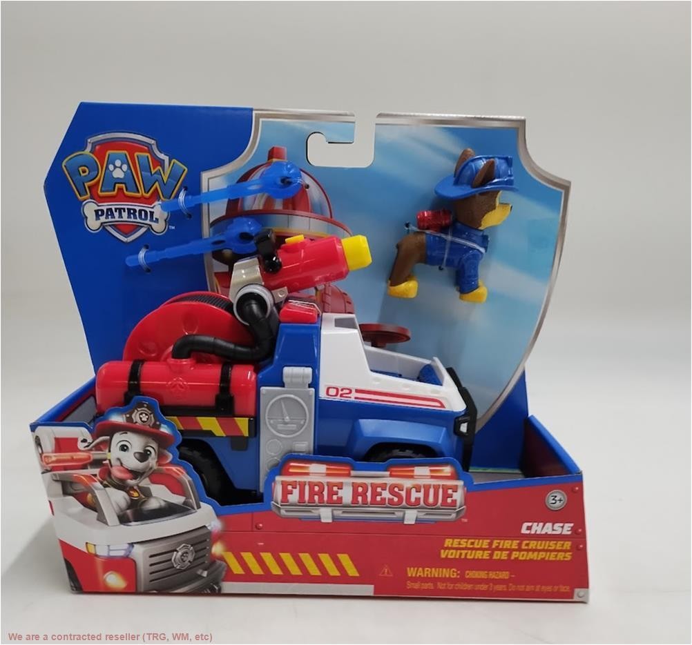 PAW Patrol Fire Rescue Large Vehicle Toy Vehicle - Chase