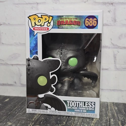 Funko Pop! Movies 686 How to Train Your Dragon  Toothless Vinyl Figure