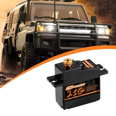 21G Digital Metallgetriebe Servo für 1:12 RC Cars (Upgrade für WPL C24 MN78