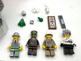 LEGO 9466  Monster Fighters Crazy Scientist & Monster - 100% complete & manual