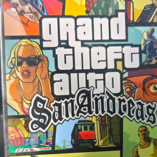 Rockstar Games Grand Theft Auto: San Andreas Sony PlayStation 2, 2004 Manual