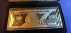 999 Silver Bullion Bar One Hundred Dollar Quarter Pound certified Silver Note