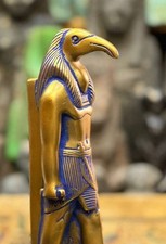Authentic Ancient Egyptian Antiques Thoth Egyptian Rare Stone Statue Egyptian BC