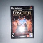 LucasArts Star Wars Episode III Revenge of the Sith PlayStation 2 Manual