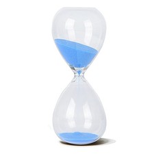 Hourglass, Hand-Blown Sand Timer Set, 15 Minu...