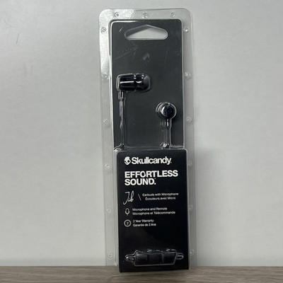 Skullcandy Jib XT Wired Inner Ear Earbuds, 3.5mm Jack, Black New in Box